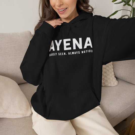 Ayena Hoodie — Rarely Seen. Always Noticed