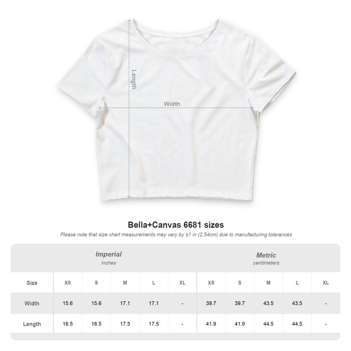 AYENA "RAW" Crop Tee