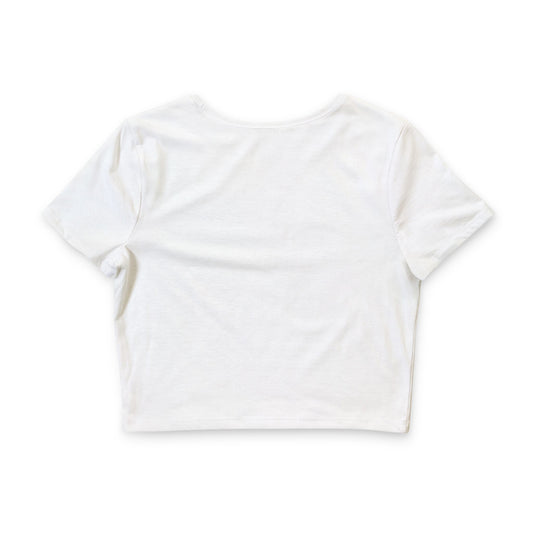 AYENA "RAW" Crop Tee