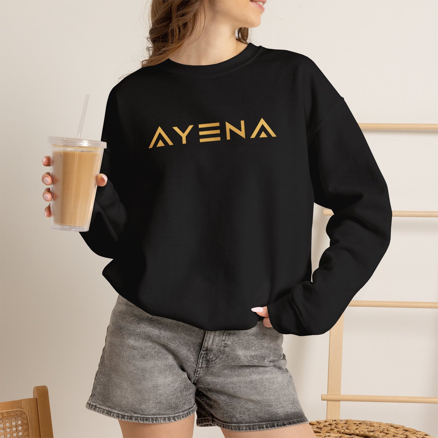 AYENA "Element" Crewneck Sweatshirt