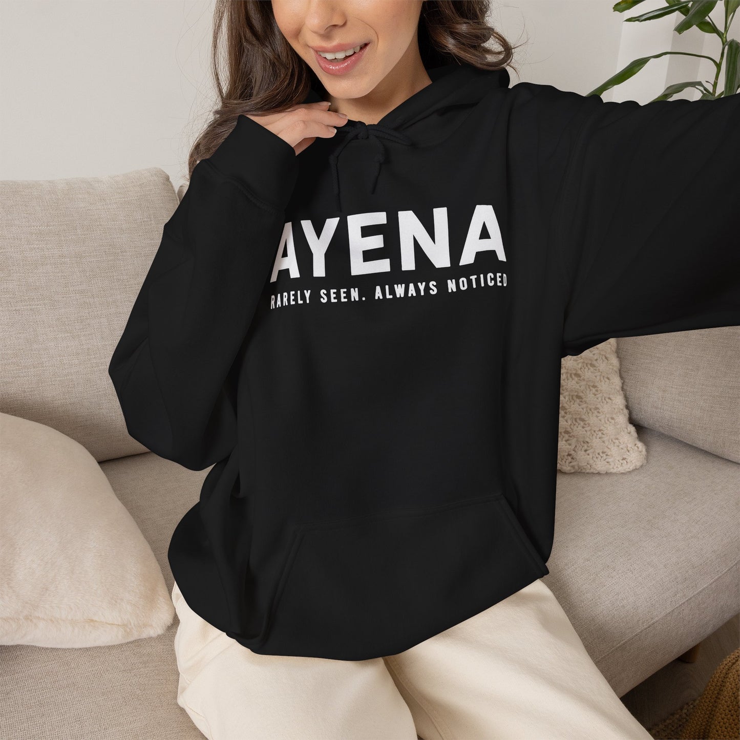Ayena Hoodie — Rarely Seen. Always Noticed