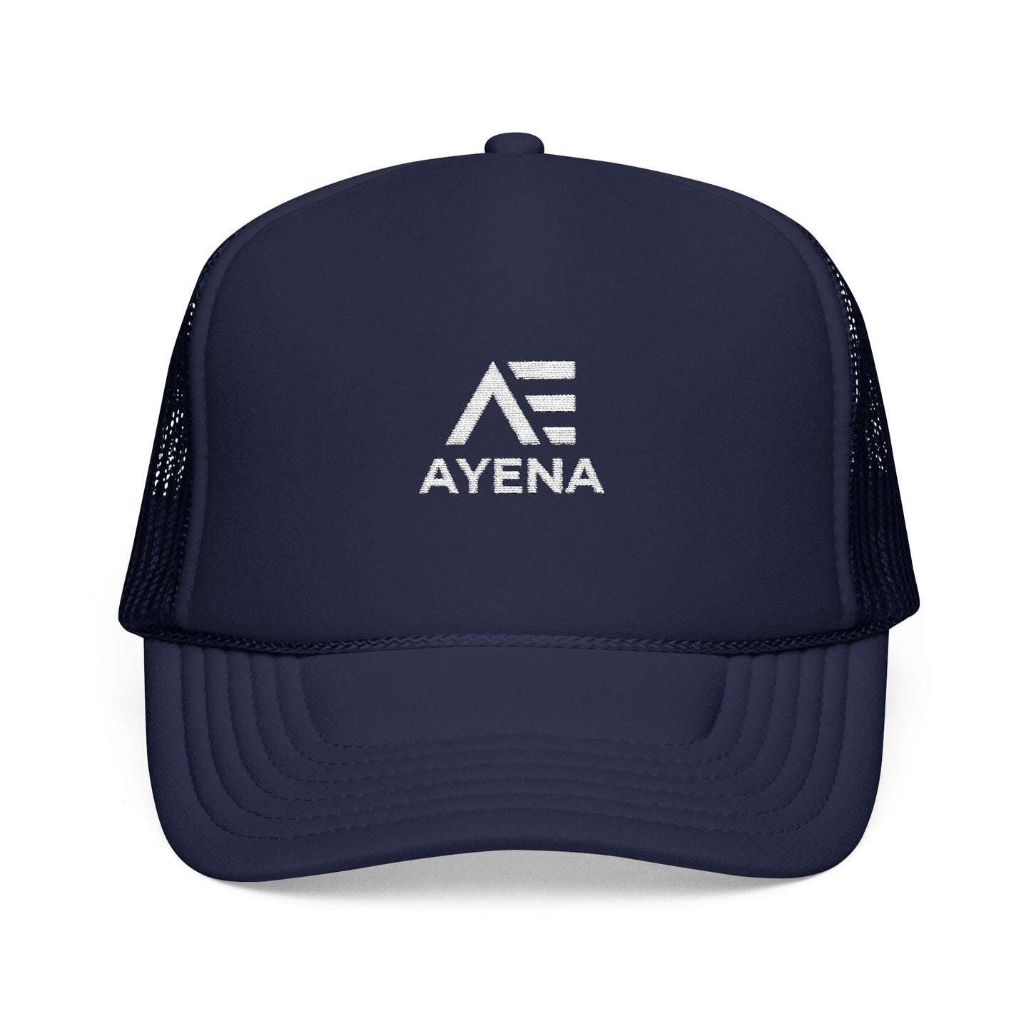 Gorra Trucker con Logo AYENA — Gorra de Malla de Espuma