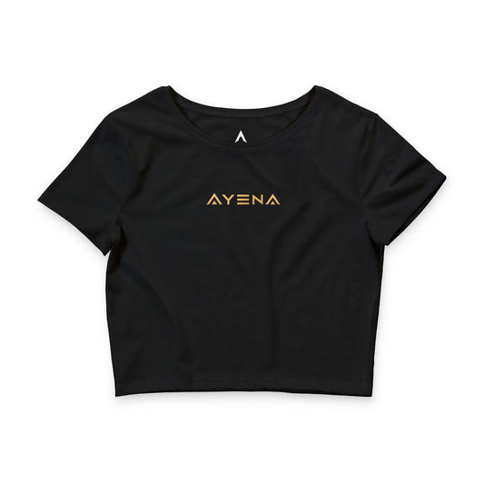 AYENA "Element" Crop Tee
