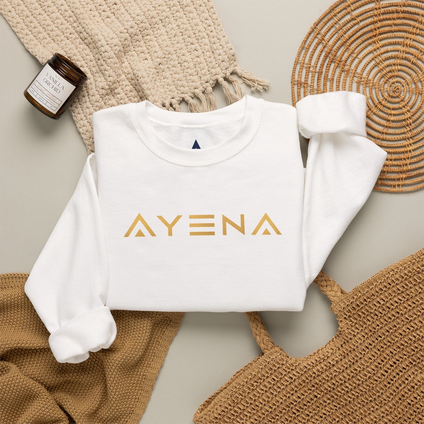 AYENA "Element" Crewneck Sweatshirt