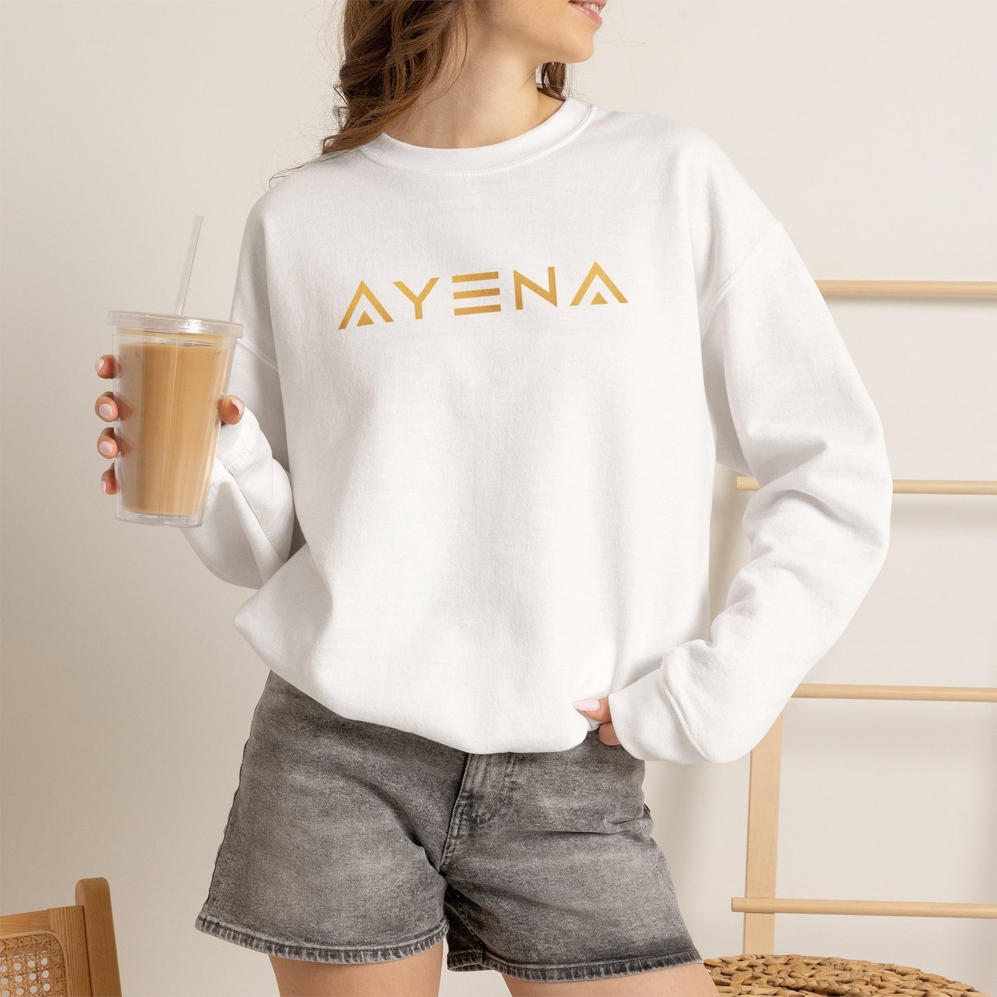 AYENA "Element" Crewneck Sweatshirt