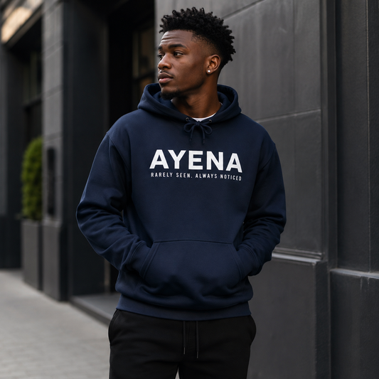 Ayena Hoodie - Rarely Seen. Always Noticed