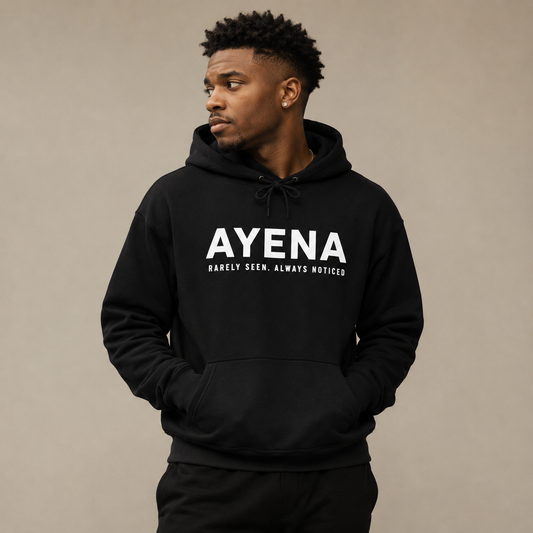 Ayena Hoodie — Rarely Seen. Always Noticed