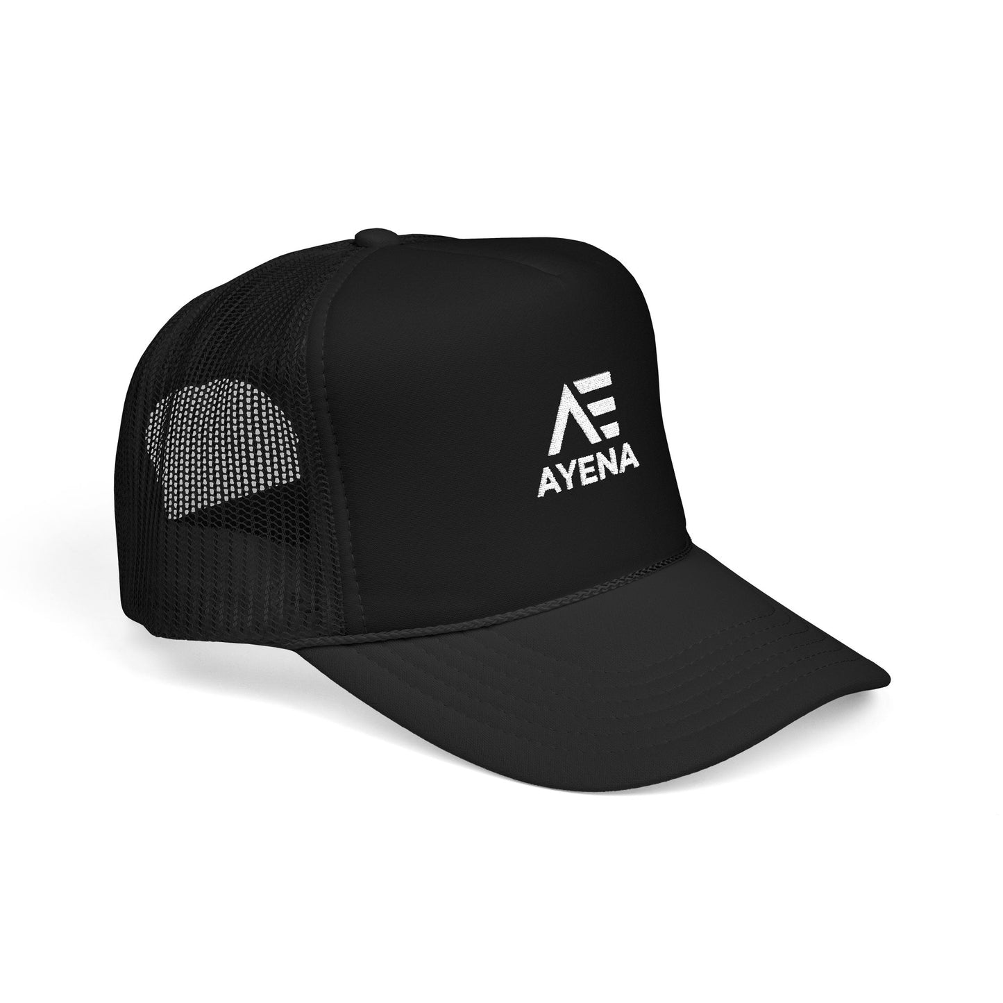 Gorra de camionero de espuma Ayena — Gorra de malla con logotipo retro