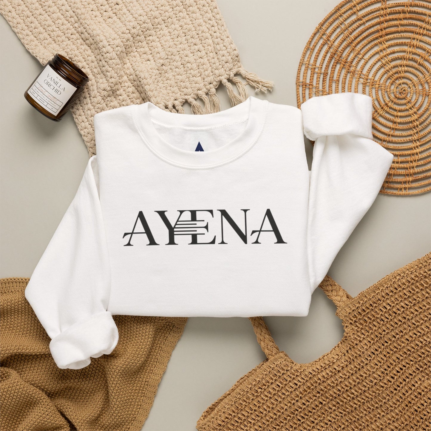 AYENA "Element" Crewneck Sweatshirt